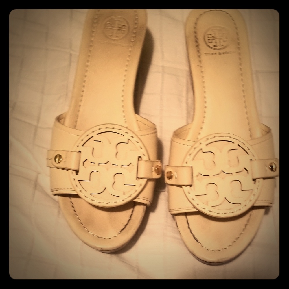 Tory Burch Low Wedge Sandals